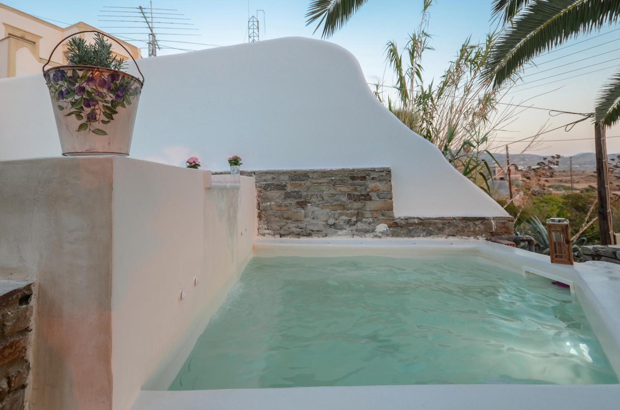 Flora'S Villa With Plunge Pool Agkidia Exterior foto